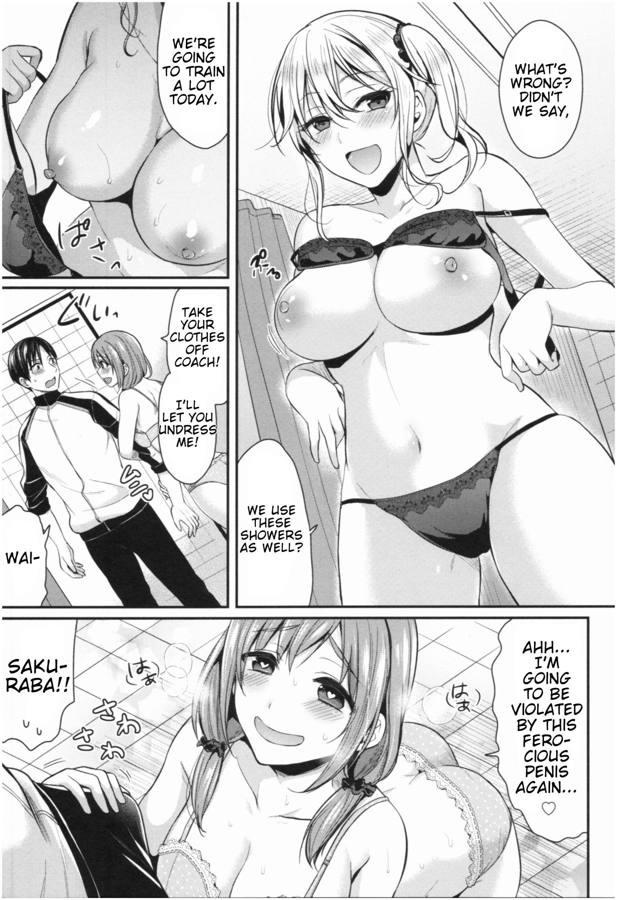 Hentai Manga Comic-Girls' Athletics Club Harem Training-Chapter 6-7